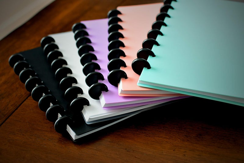 Eleven Discs Discbound Notebook, Junior Size, 1mm Poly Cover, Heavyweight Paper, 50 Dot Grid Sheets (Black) - Image 4